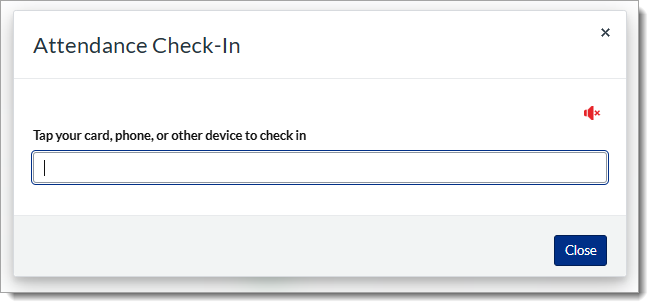 Tap Credentials modal